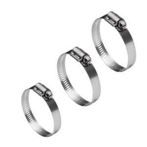 worm gear clamp with stainless steel screw