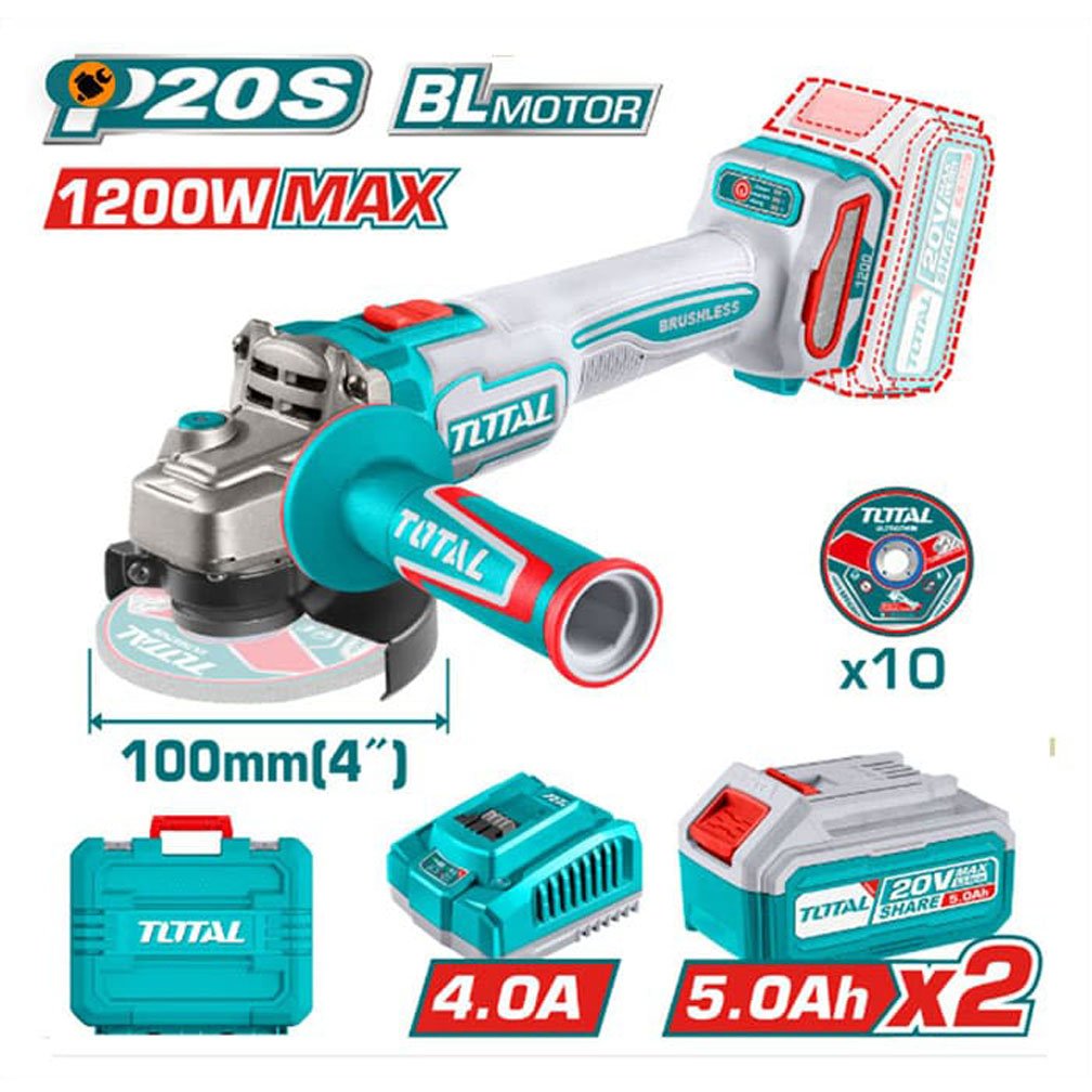 cordless angle rrinder tagli2210032 total cordless angle rrinder tagli2210032 total