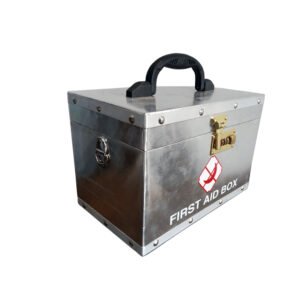 first aid box premium quality for outdoor use stainless steel (only box)