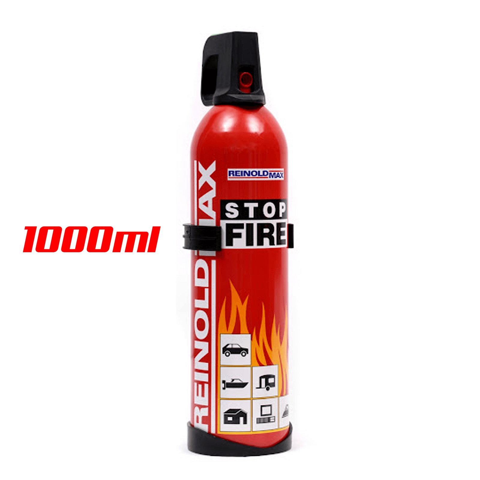 reinoldmax mini fire extinguisher – 1000 ml european made reinoldmax mini fire extinguisher – 1000 ml european made