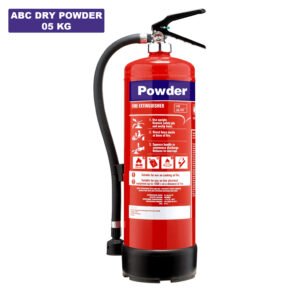fire extinguisher abc dry powder 05 kg – red
