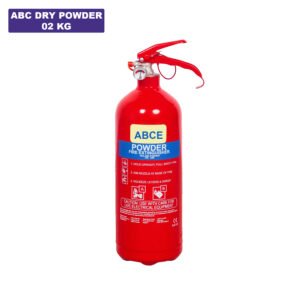 fire extinguisher abc dry powder 02 kg – red