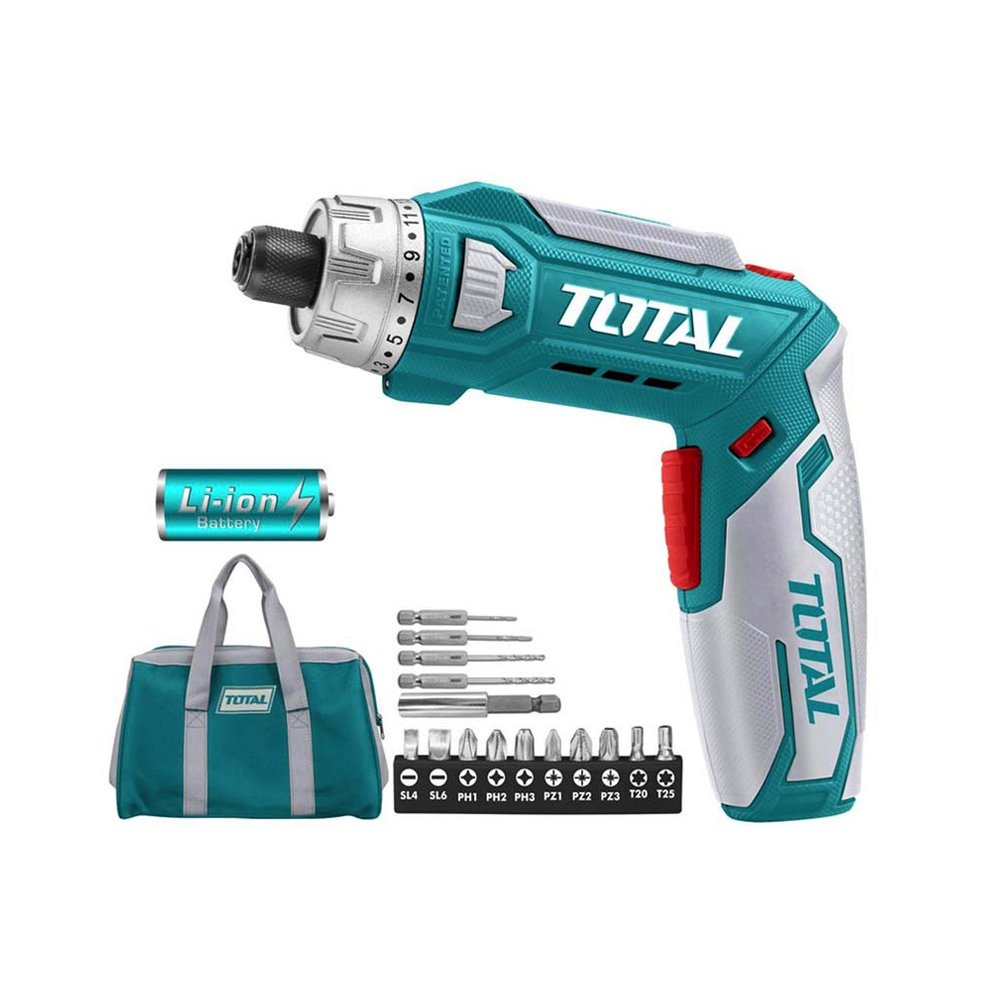 lithium ion cordless screwdriver tsdli0801 total lithium ion cordless screwdriver tsdli0801 total