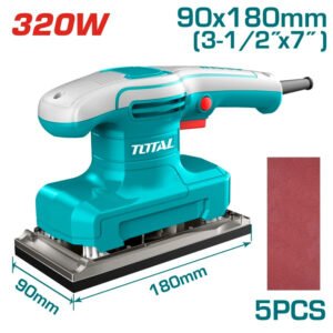 total 320w finishing sander (new)
