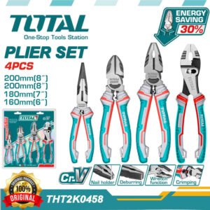 4pcs crv high leverage pliers set