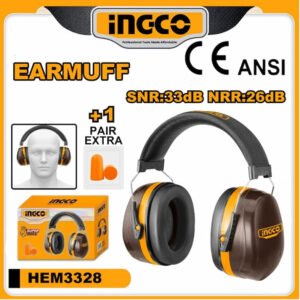 ingco impact resistant earmuff