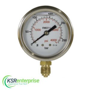 pressure gauge 0 250 50 mm 1 4m bottom