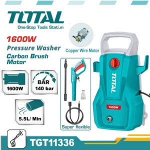 total 1600w high pressure washer