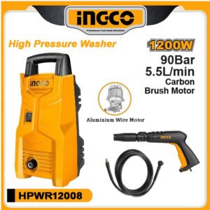 ingco 1200w high pressure washer