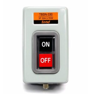 push button power switch metal case on off lock original