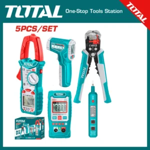 total 5pcs electrical test kit combo