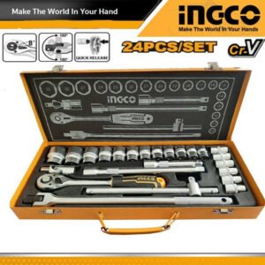 24pcs 1/2″ socket set