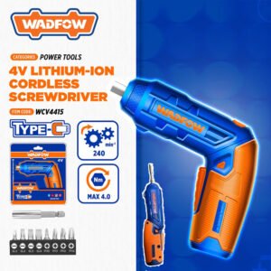 wadfow 4v cordless screwdriver