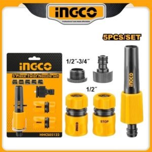 ingco 5 pieces twist nozzle set
