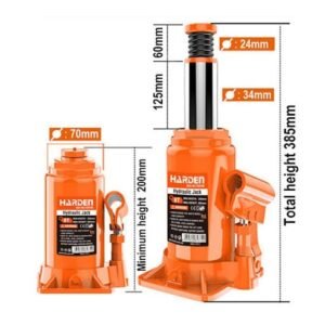 harden 6 ton hydraulic bottle jack