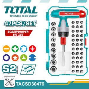 47pcs t handle wrench & screwdriver set