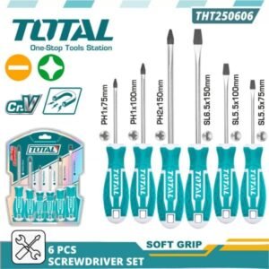 total 6pcs screwdriver set tht250606