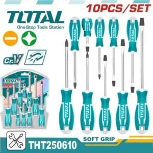 total 10pcs screwdriver set
