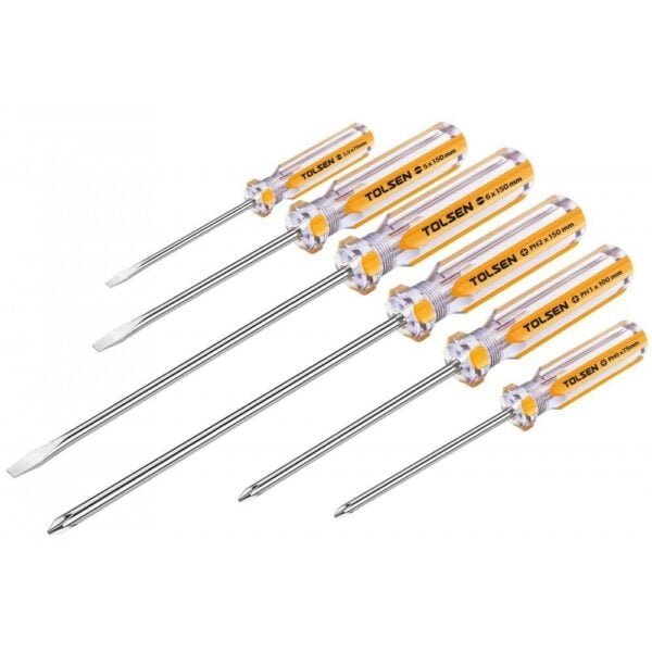 tolsen 6pcs screwdriver set tolsen 6pcs screwdriver set