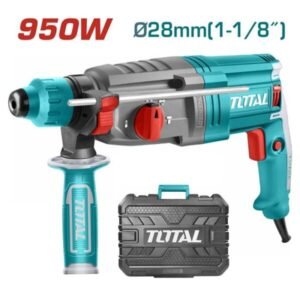 total 950w rotary hammer drill