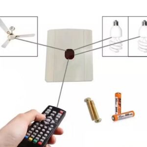 remote control electric switch for light & fan speed regulator