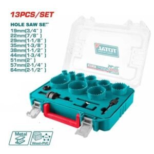 total 13pcs bi metal hole saw set