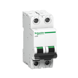 schneider 40a 10ka dp mcb c curve